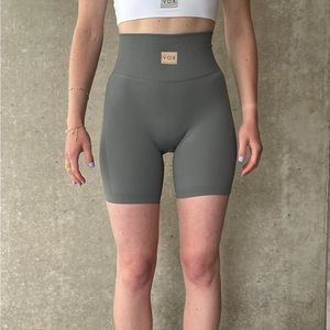 vox workout scrunch booty shorts